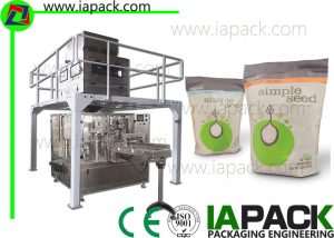 Seeds Pouch Packing Machine Multi-head Scale For Stand-up Bag, Doy Pack, Gusset Bag,